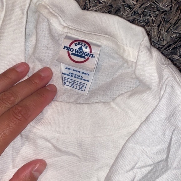 Custom Eagle biker vintage style screen printed tank NWOT XL double sided. - Picture 3 of 4